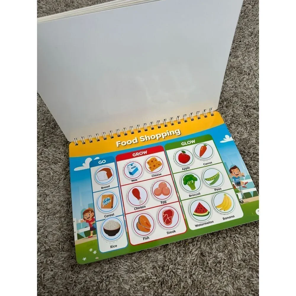 My First Busy Book Montessori Toddler Kids Learning Education Activity Toy Gift